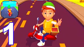 Paper Boy Race Running Game l Android iOS Mobile Game Play 2024 l PaperBoy Race Game Play [upl. by Candida]