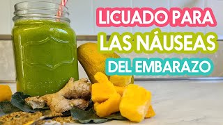 Remedio natural para curar náuseas en el embarazo [upl. by Inaffets]