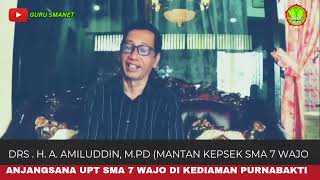 Anjangsana UPT SMA 7 Wajo Di Kediaman Purnabakti Bapak DrsAndi Amiluddin MPd Mantan SMA 7 Wajo [upl. by Yamauchi140]