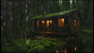 HEAVY RAIN to Sleep FAST Tonight  Pouring Rain Sounds And Thunderstorm Sounds For Sleeping [upl. by Ingelbert757]