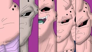 Majin Buu All Forms And Transformations [upl. by Peddada]