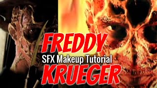 Special FX Make up Tutorial Freddy Krueger [upl. by Bowen]