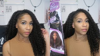 Lulutress Wet Curly Crochet Hair Review [upl. by Fiore422]