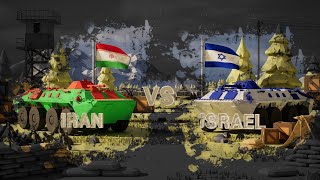 Iran vs Israel Military Power Showdown – Soldiers Tanks and Armored Vehicles Compared [upl. by Nyliram]