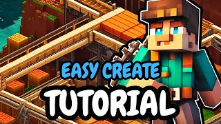 EASY Conveyor Belt in Minecraft Create Mod with this EASY Tutorial [upl. by Caritta877]