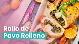 ROLLO DE PAVO RELLENO [upl. by Llewen]