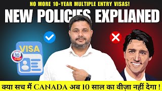 Canada Tourist Visa Update 2024 What You Need to Know About Single vs MultipleEntry Visas [upl. by Harper]