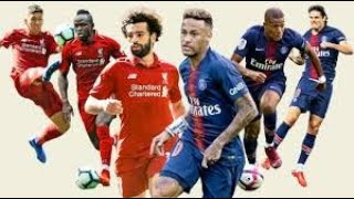 Neymar Mbappe and Cavani vs Salah Mane and Firmino JavierNathaniel [upl. by Ahsla]