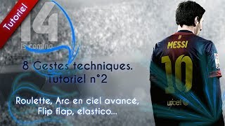 8 nouveaux Gestes techniques sur FIFA 14  Tutoriel 2 [upl. by Sillyrama]