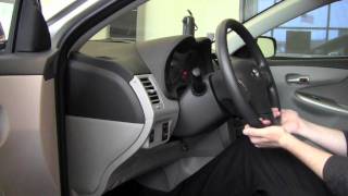 2011  Toyota  Corolla  Tilt and Telescope Steering Wheel  How To by Toyota City Minneapolis MN [upl. by Katushka]