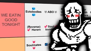 Ranking Undertale Fanfiction Tropes 💀 Aka Lowkey Exposing Myself [upl. by Abner652]