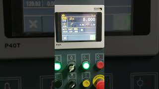 HOW TO Adjust Backgauge on AccurlUSA Hydraulic Shear  Moore Machine Tools [upl. by Ynetsed835]