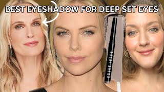 BEST EYESHADOW FOR DEEP SET EYES [upl. by Aisanahta]