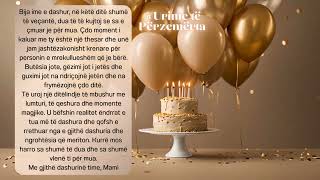 Urime ditëlindja vajza ime 💞🎂🎉🎊🎈 [upl. by Pry]