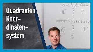 Koordinatensystem Quadratenten beschriften [upl. by Essila]