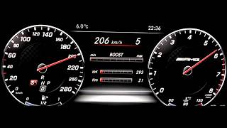 Mercedes E43 Amg Acceleration 0200kmh [upl. by Mark]