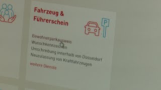 Serviceportal Düsseldorf  Bewohnerparkausweis [upl. by Niliram235]