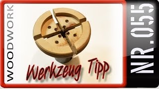 Spannbacken selber drechseln aus Birkemultiplex [upl. by Neyuq]