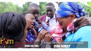 See the wisdom that Phyllis Mbuthia has she moved in tears God bless you Phyllis n zion family [upl. by Guimond829]