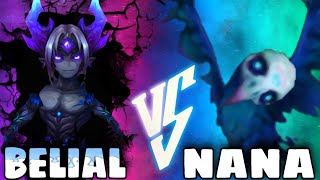 Genius or Fail Pick Belial VS Nana  Summoners War [upl. by Naahsar536]