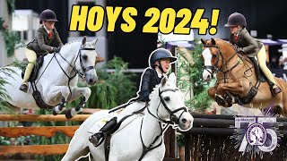 Horse of the Year Show Vlog 2024 💜💛 [upl. by Felipa]