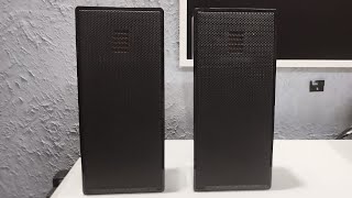 MARTIN LOGAN Motion4 bookself speaker review [upl. by Rivkah]