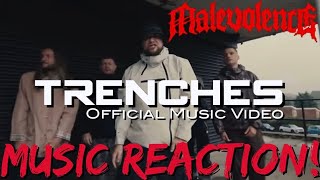 ELEVATED🔥MALEVOLENCE  Trenches OFFICIAL MUSIC VIDEO  Music Reaction🔥 [upl. by Ause]