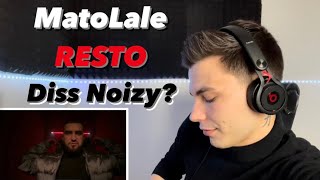 MatoLale  RESTO  Diss NOIZY  Ohhhh shit 😱  DANY REACTION [upl. by Sophey28]