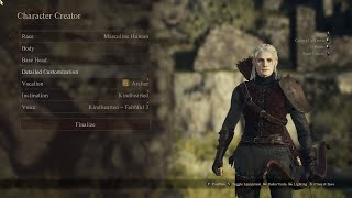 DRAGONS DOGMA 2  Legolas  Male Character Creation [upl. by Kane473]