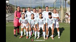 Salernitana Women batte la capolista Colonnese regala i tre punti a Roma [upl. by Hayifas]