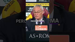 RANIERI CLAUDIO ALLENATORE DELLA ROMA asroma [upl. by Ayiotal]