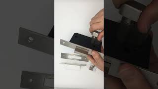 Stainless Steel Mortise Lock Deadbolt Lock Auto Deadbolt European High Safety Door Lock [upl. by Adrianne]