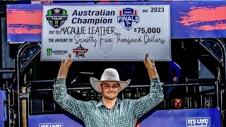 2023 PBR Australia Champion Macaulie Leather [upl. by Phares432]