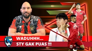 GAK SALAH TA INDONESIA MENANG TELAK 60 TAPI SHIN TAE YONG GAK PUAS [upl. by Ahseinaj]