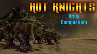 Tamrukhan army composition  doomstack  Rot Knights doomstack [upl. by Fulmis]