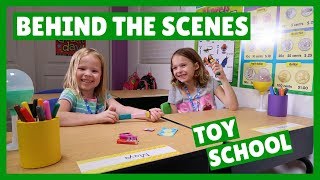 Behind the Scenes of a Toy School Kid Video [upl. by Ianaj]