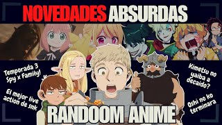 Algunas NOVEDADES de anime ANUNCIADAS [upl. by Airdnassac]