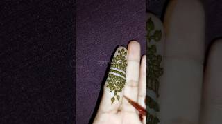 Finger Mehndi Design Asan  Easy Mehndi Design Easy [upl. by Annemarie]