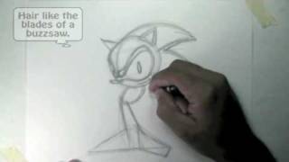 How To Draw Sonic the Hedgehog [upl. by Yelrac]