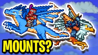 Can You Beat Terraria With ONLY MOUNTS [upl. by Nus]