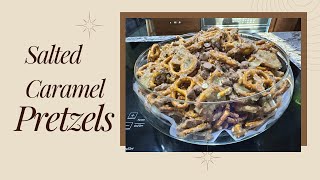 Salted Caramel Pretzels Recipe [upl. by Aidnyl]