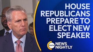 House Republicans Get Ready to Elect New Speaker of the House  EWTN News Nightly [upl. by Aicetel]