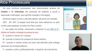 Processo do Trabalho  Competência 2ª Parte [upl. by Icul]