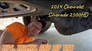 Rear Differential Fluid Level Check  2024 Chevrolet Silverado 2500HD 66 Gas [upl. by Ehr]