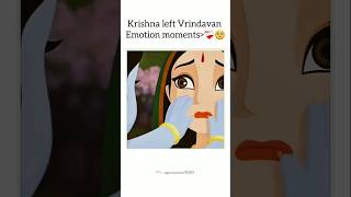 Krishna left Vrindavan❤️‍🩹💔 music tum todo na viralvideo krishna mother apcreation9989 [upl. by Noirb518]