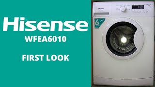 Hisense WFEA6010 Washing Machine  First Look [upl. by Lobiv]