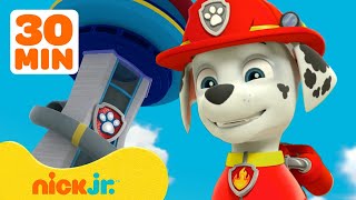 PAW Patrol Marshalls BEST Lookout Tower Rescues w Chase amp Skye  30 Minute Compilation  Nick Jr [upl. by Nic]