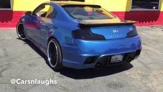 BEST INFINITY G35 exhaust sounds MUST WATCH [upl. by Razec]