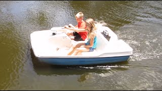 How to put a trolling motor on a paddle boat [upl. by Ymirej]