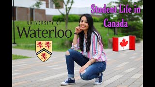 Student life in Canada l University of Waterloo Tour  PunjabiGirl Vlogs [upl. by Chambers]